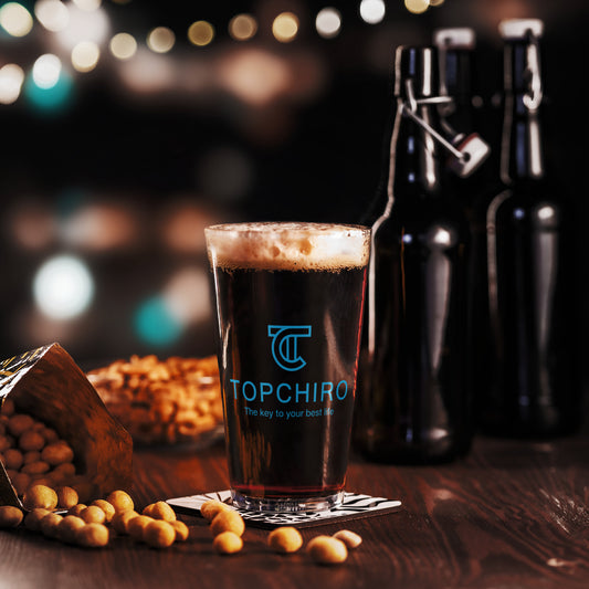 Shaker pint glass